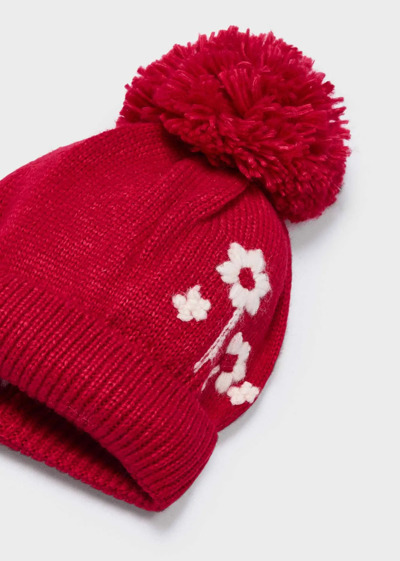 Mayoral Girl 3 Piece Floral Hat and Scarf Set