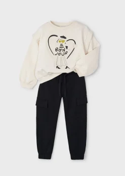 Mayoral Girl 2 Piece Heart Tracksuit