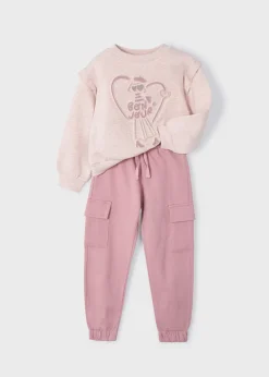 Mayoral Girl 2 Piece Heart Tracksuit