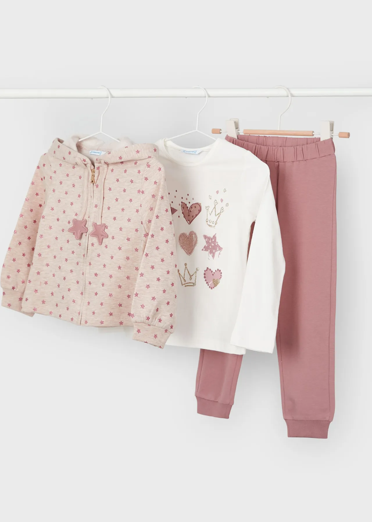 Mayoral Girl 3 Piece Star Tracksuit