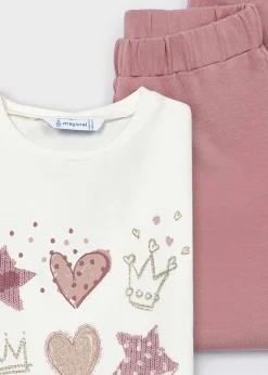 Mayoral Girl 3 Piece Star Tracksuit