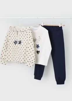 Mayoral Girl 3 Piece Star Tracksuit