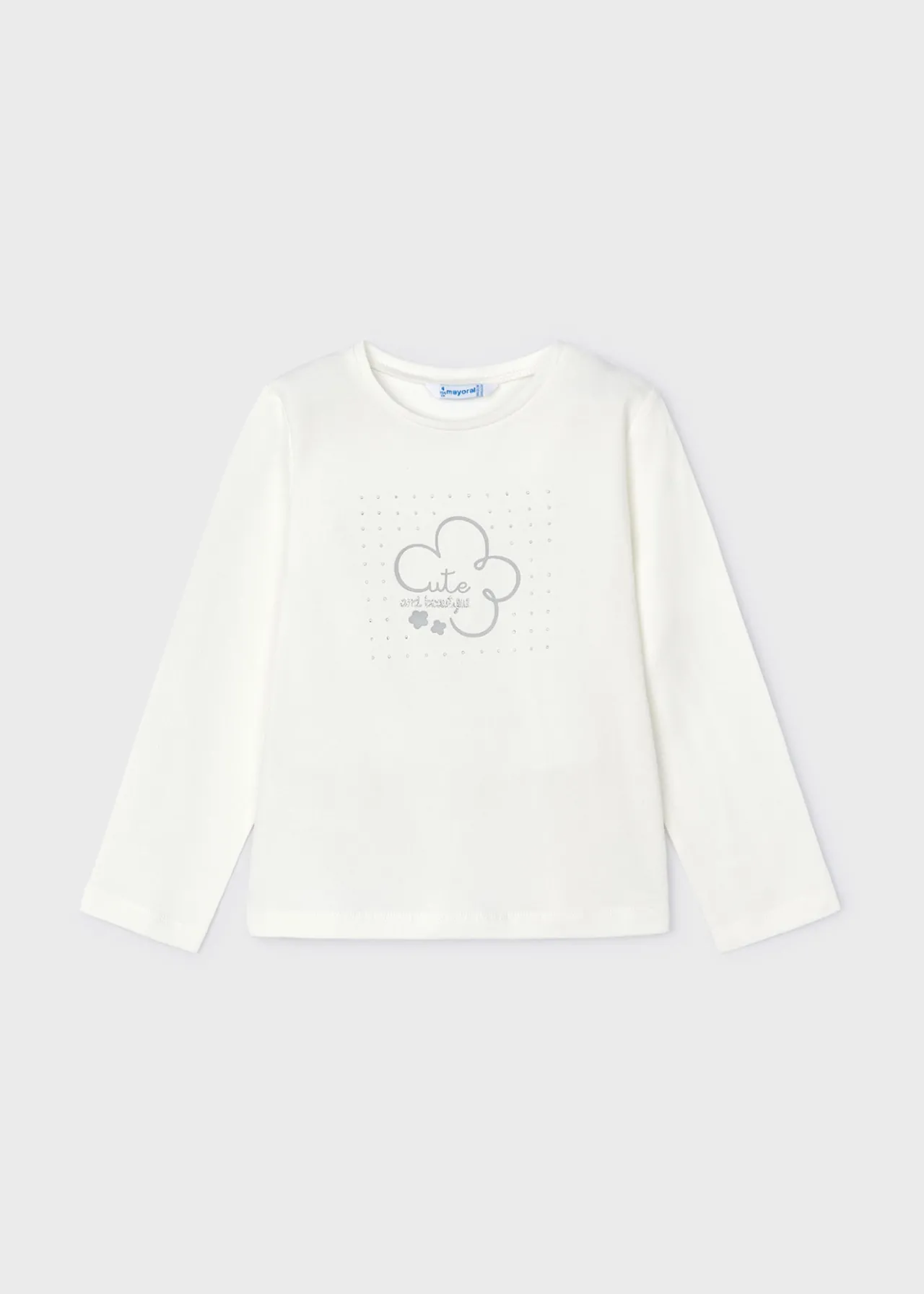 Mayoral Girl Basic Flower T-Shirt