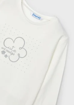 Mayoral Girl Basic Flower T-Shirt