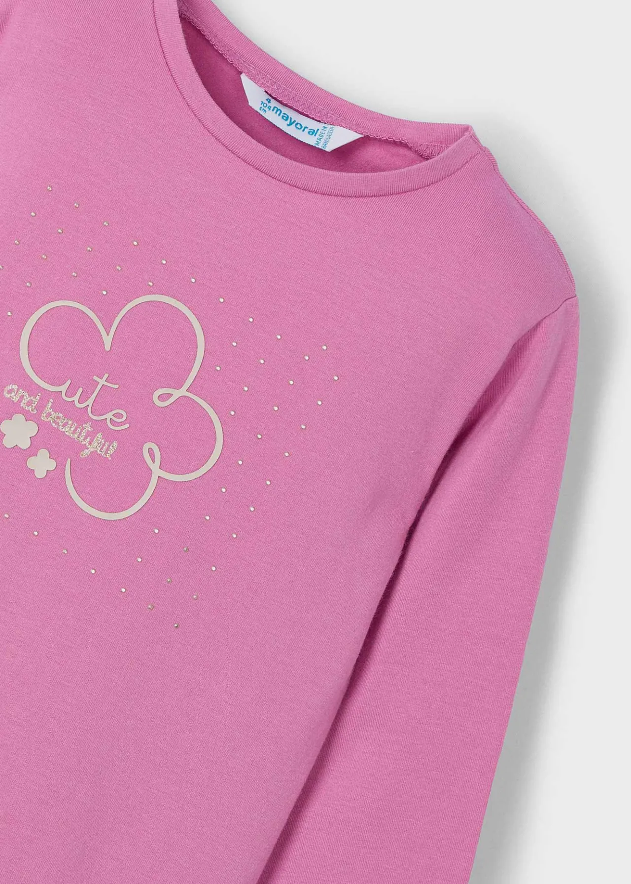 Mayoral Girl Basic Flower T-Shirt