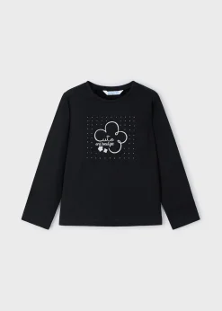 Mayoral Girl Basic Flower T-Shirt