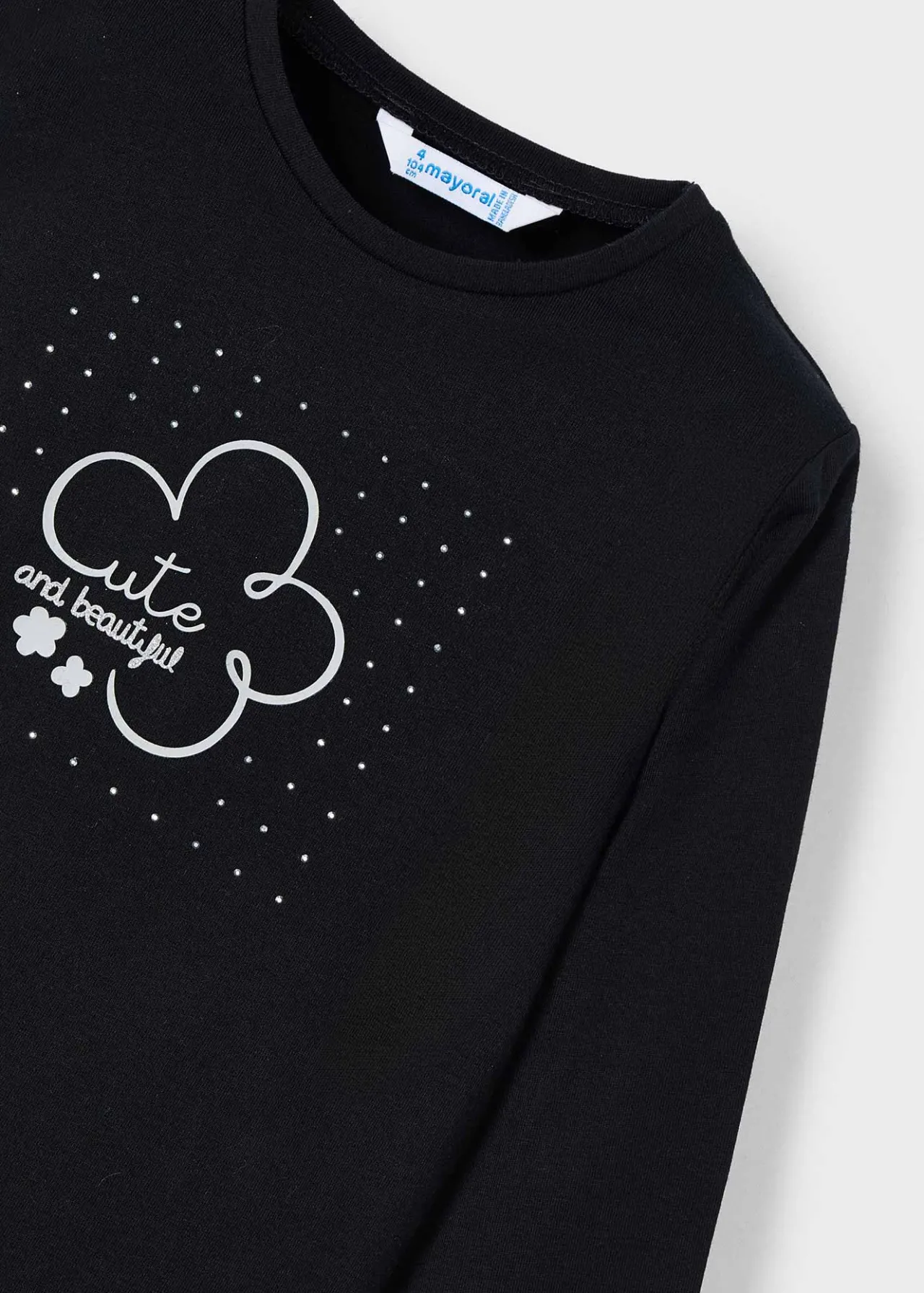 Mayoral Girl Basic Flower T-Shirt