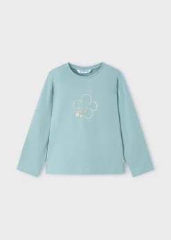 Mayoral Girl Basic Flower T-Shirt
