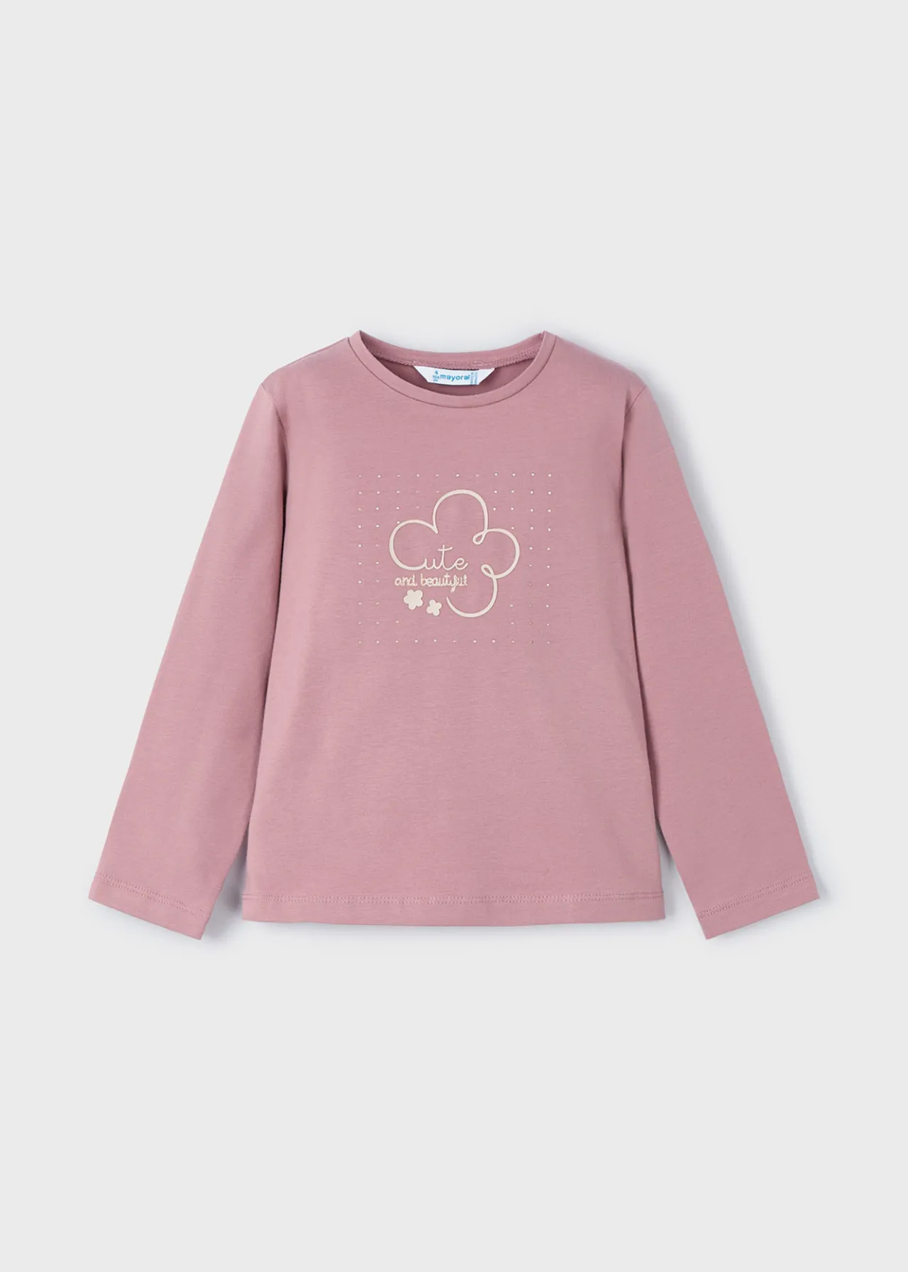 Mayoral Girl Basic Flower T-Shirt