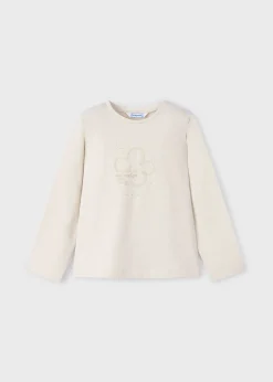 Mayoral Girl Basic Flower T-Shirt