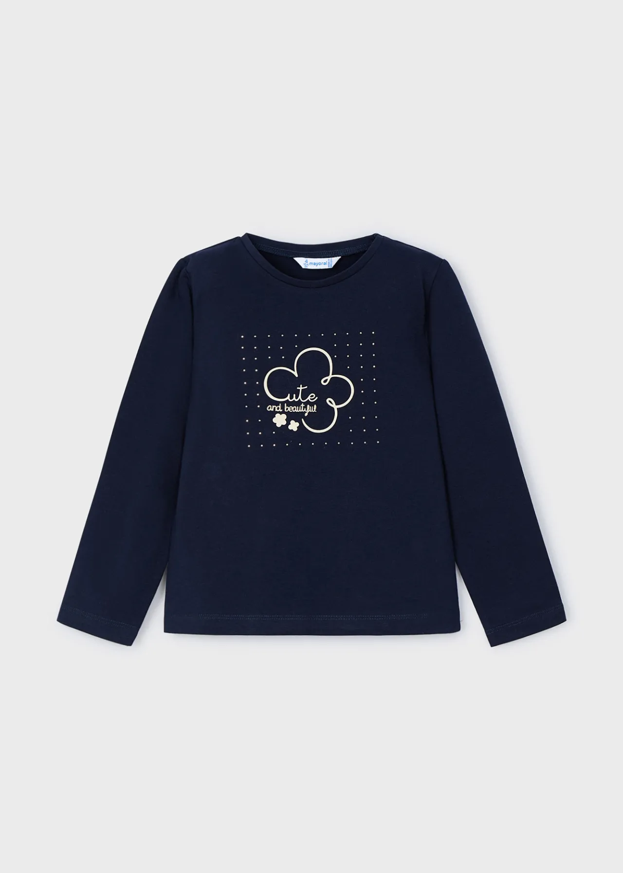 Mayoral Girl Basic Flower T-Shirt