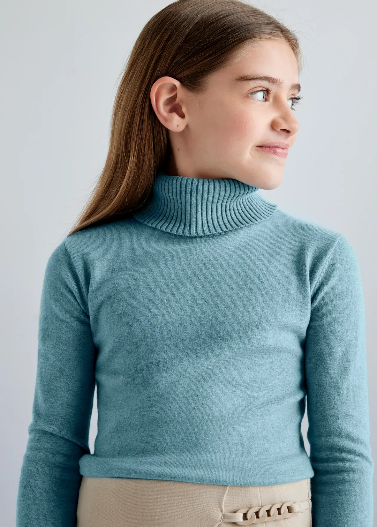 Mayoral Girl Basic Turtleneck Sweater