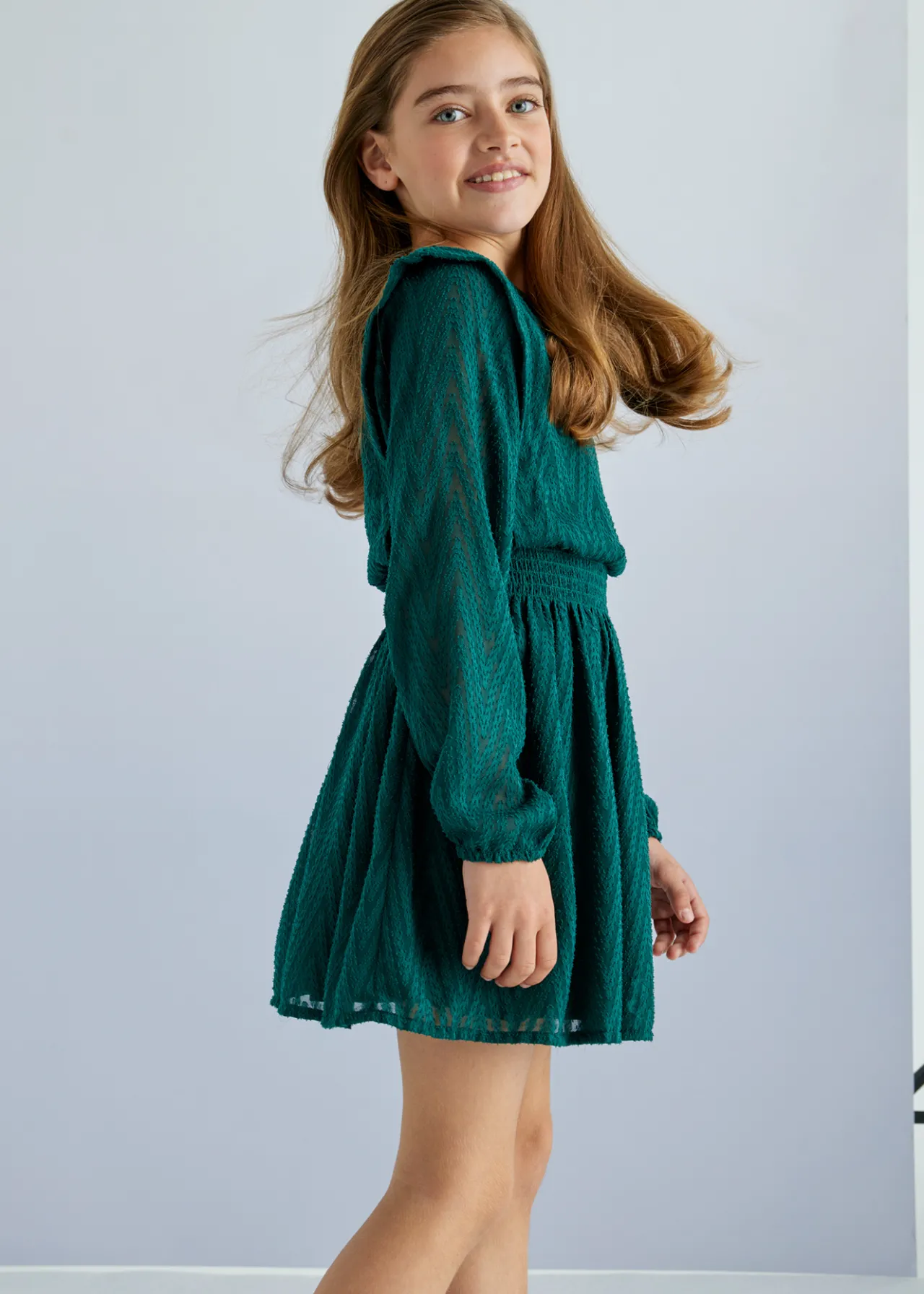 Mayoral Girl Chiffon Dress