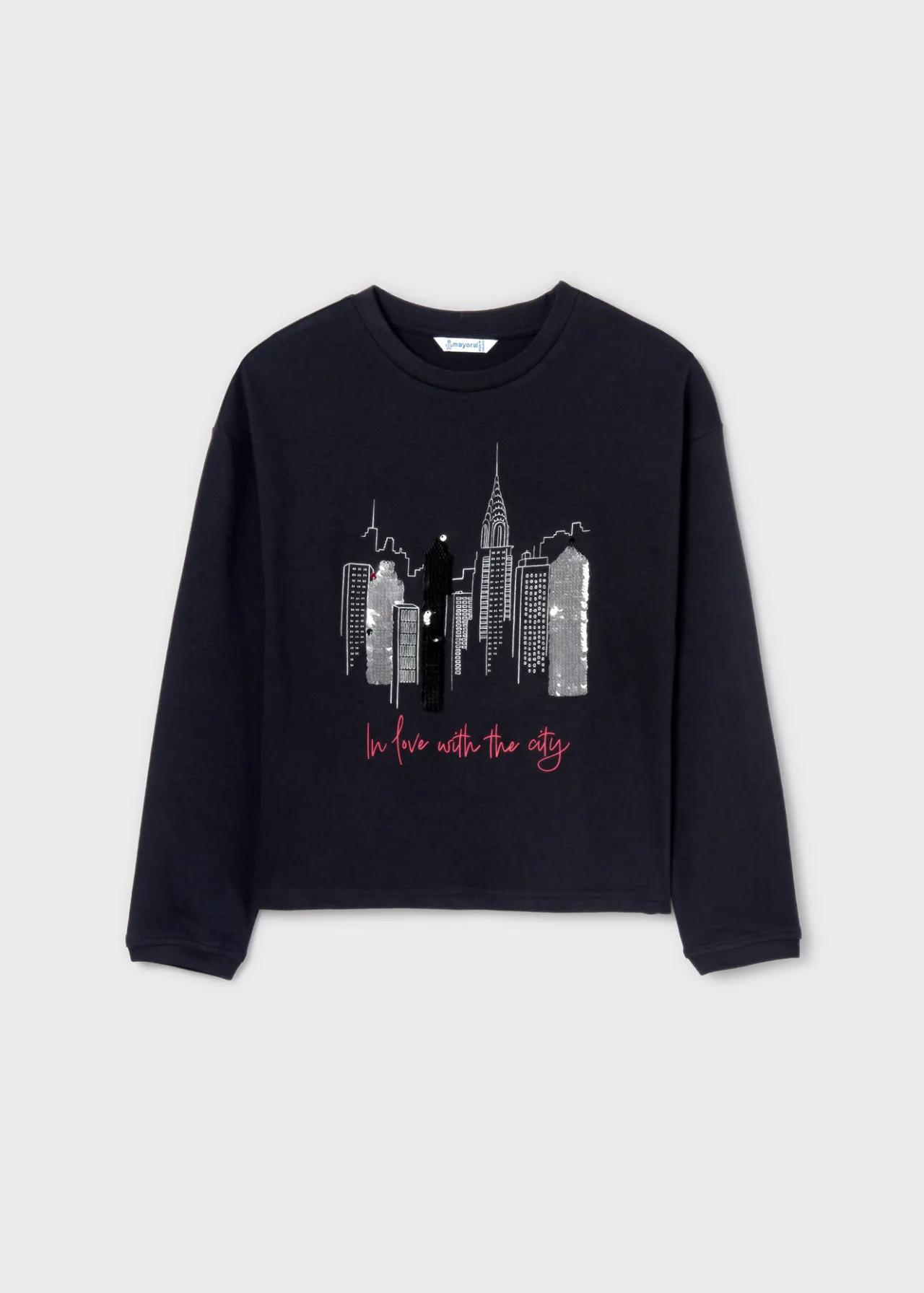Mayoral Girl City Print T-Shirt