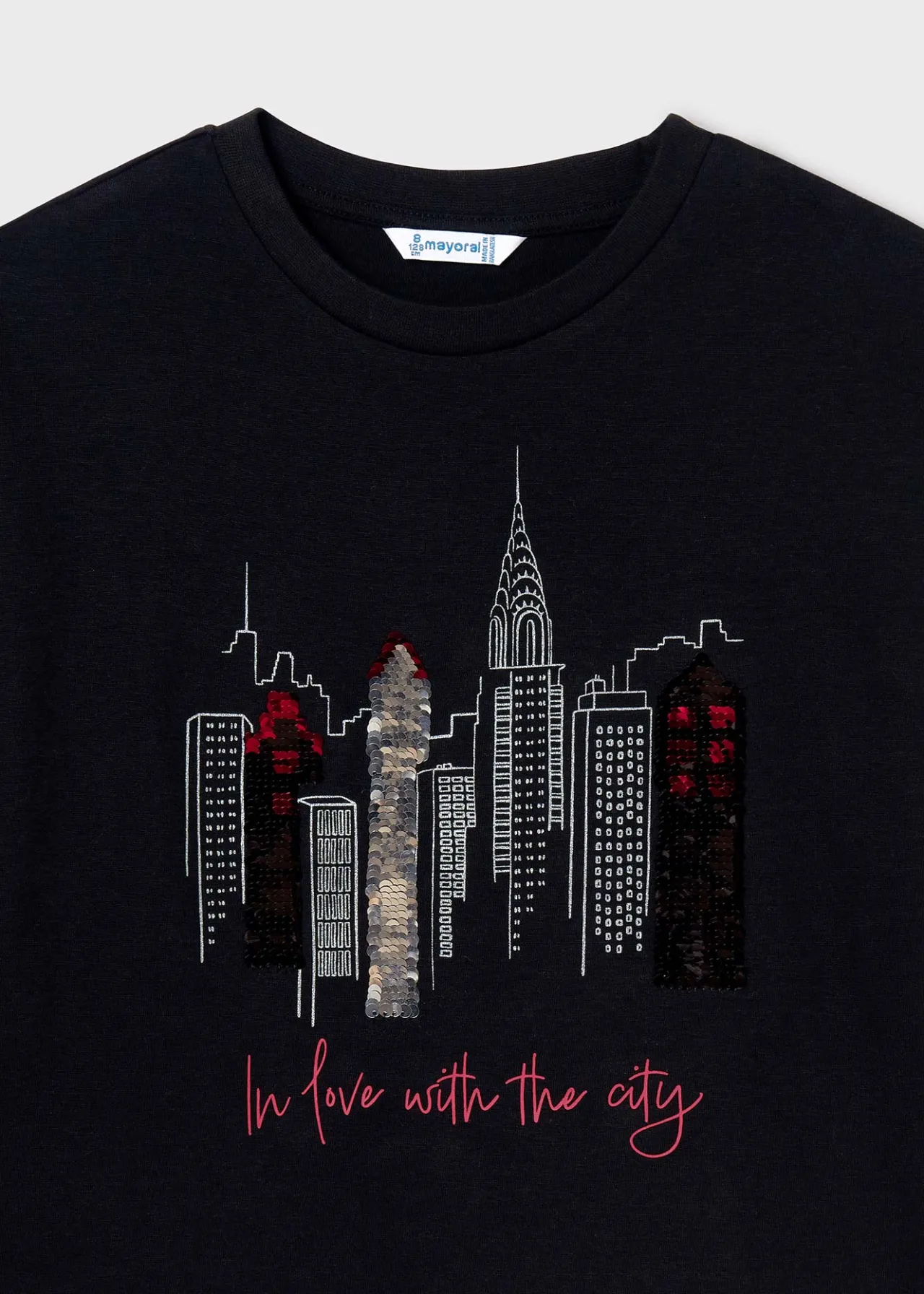 Mayoral Girl City Print T-Shirt