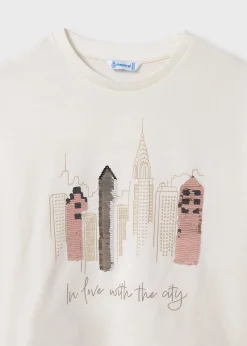 Mayoral Girl City Print T-Shirt