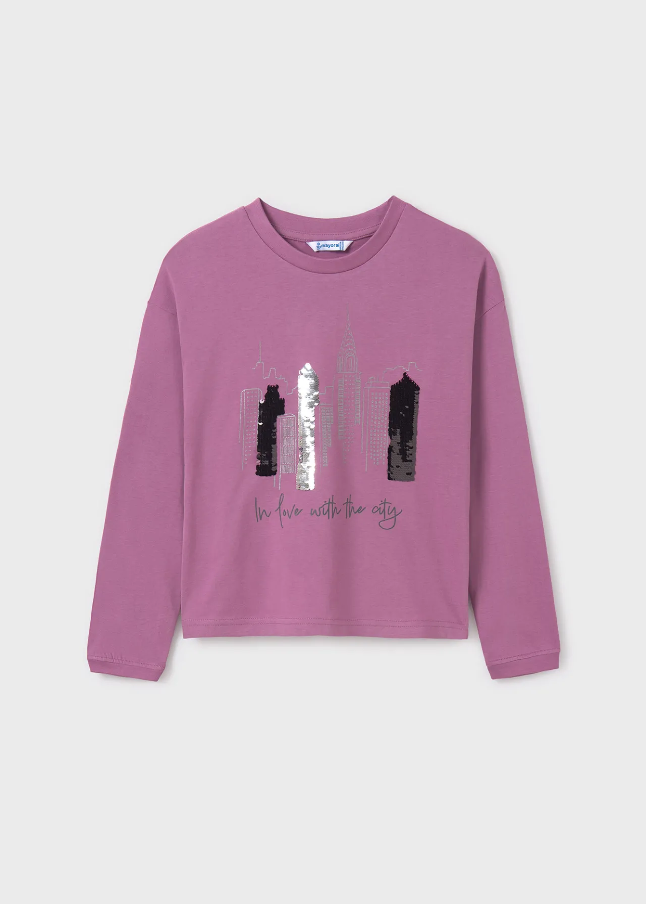 Mayoral Girl City Print T-Shirt