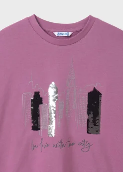Mayoral Girl City Print T-Shirt