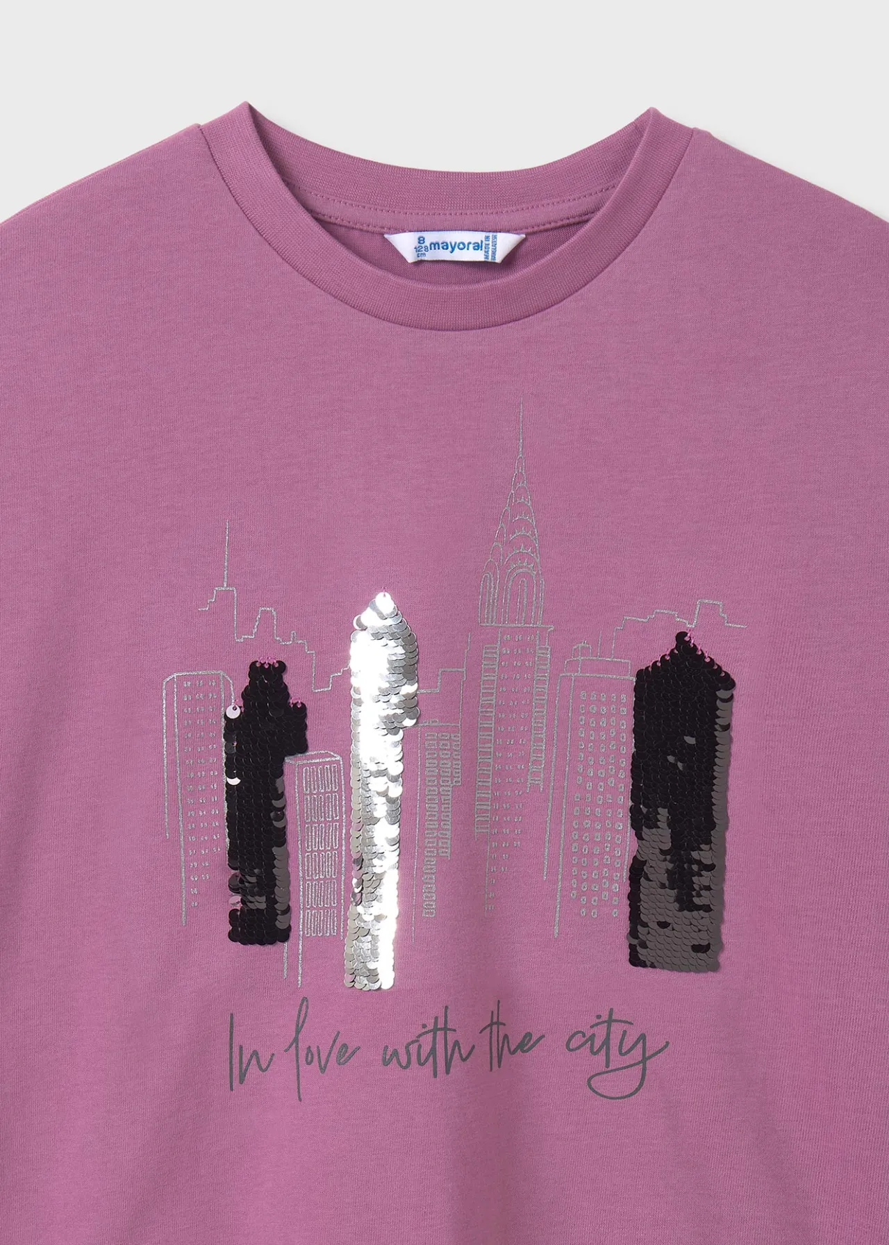 Mayoral Girl City Print T-Shirt