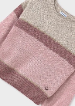 Mayoral Girl Color Block Sweater