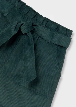 Mayoral Girl Corduroy Shorts