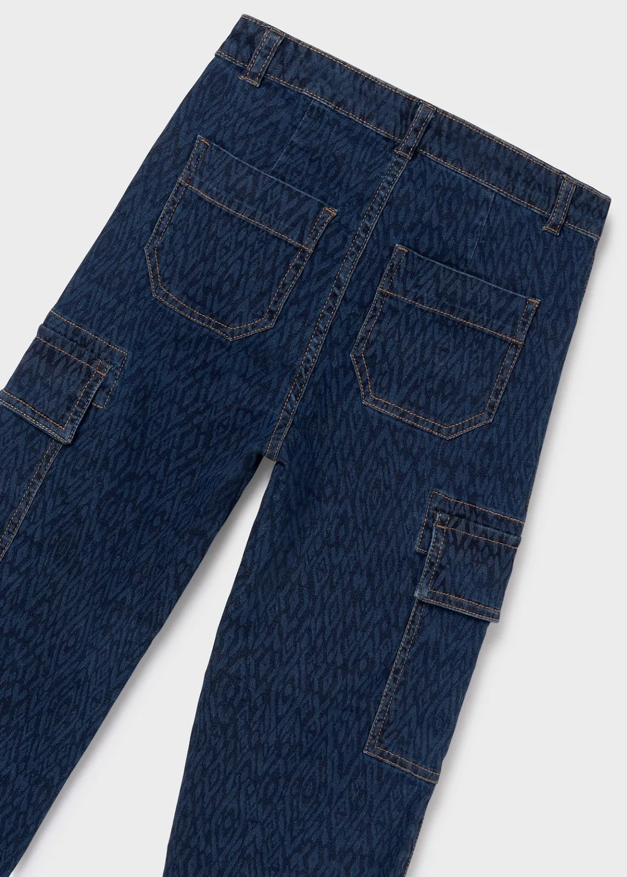 Mayoral Girl Denim Cargos