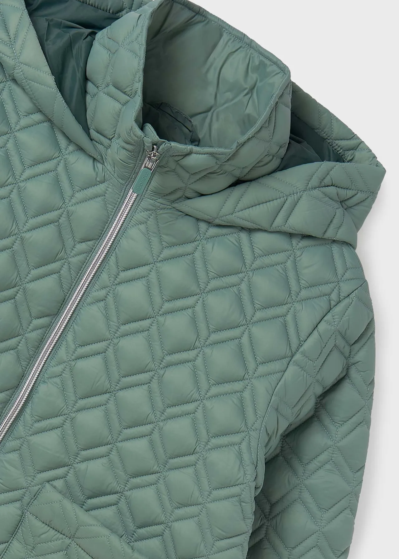Mayoral Girl Diamond Quilted Coat