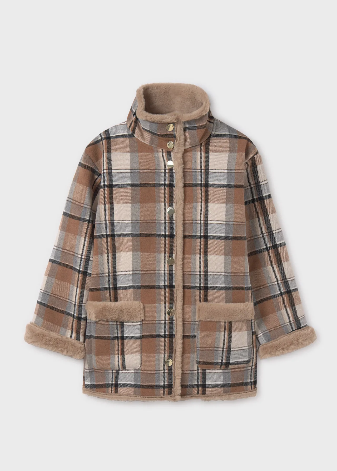 Mayoral Girl Double Face Coat