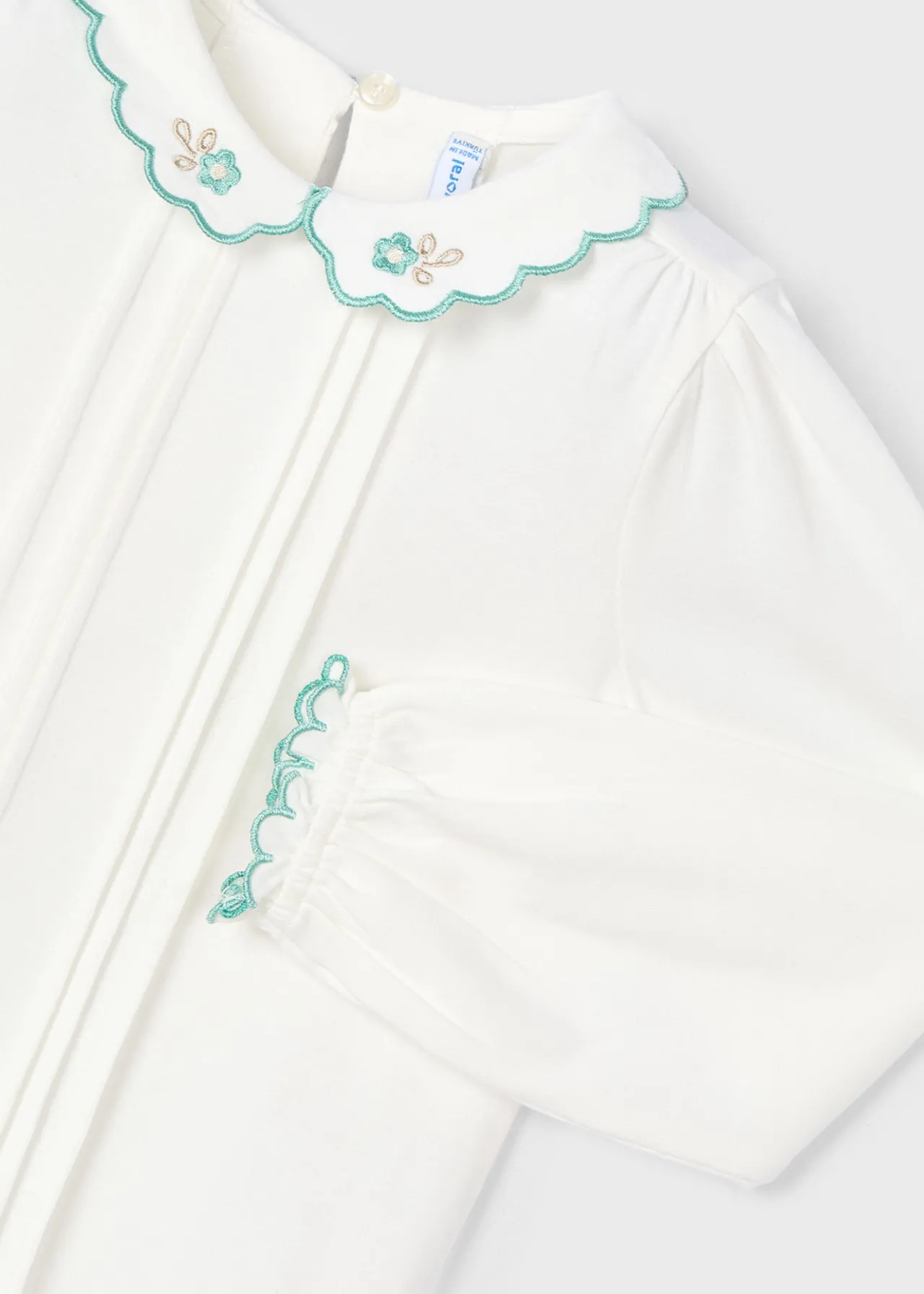 Mayoral Girl Embroidered Blouse