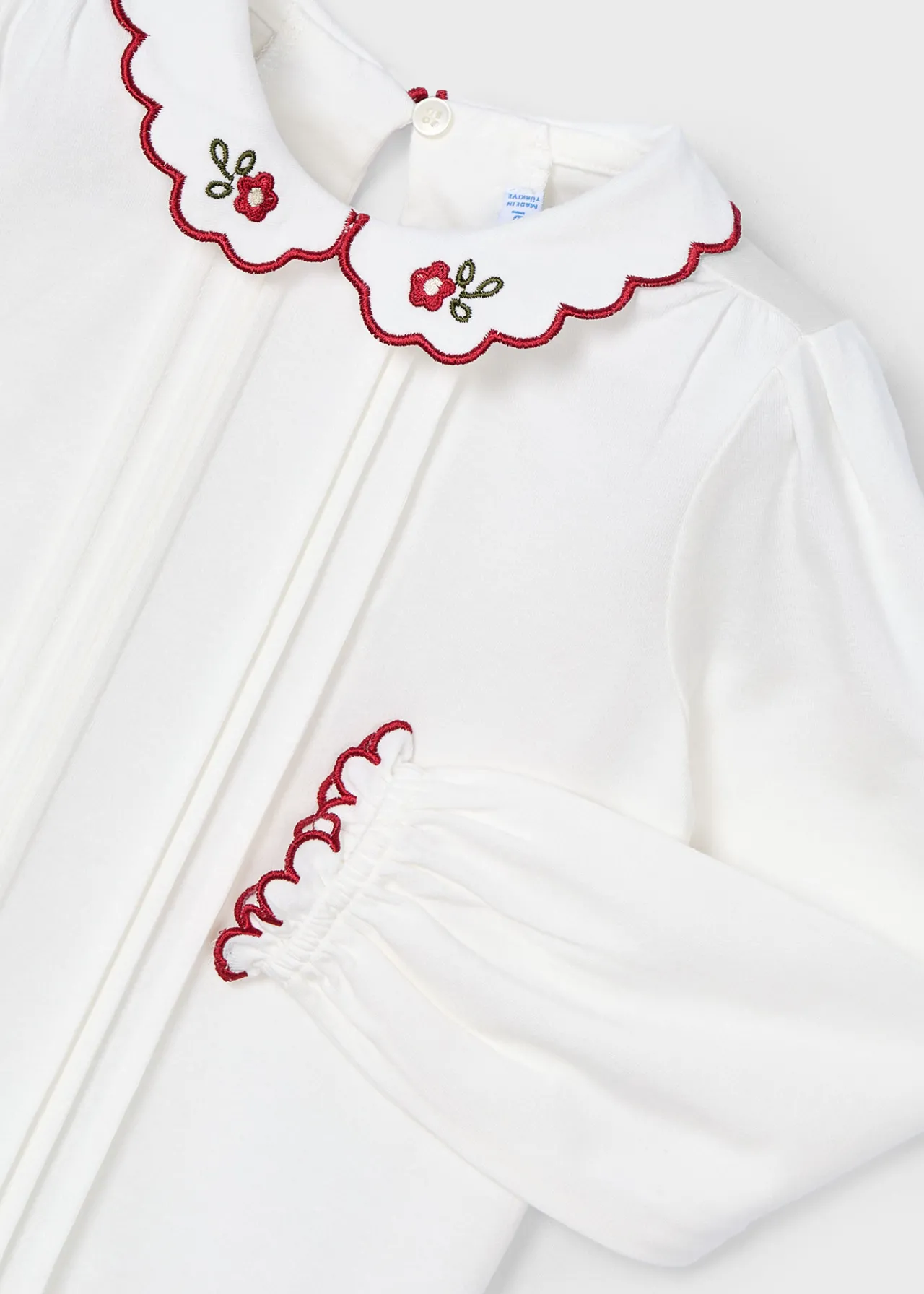 Mayoral Girl Embroidered Blouse