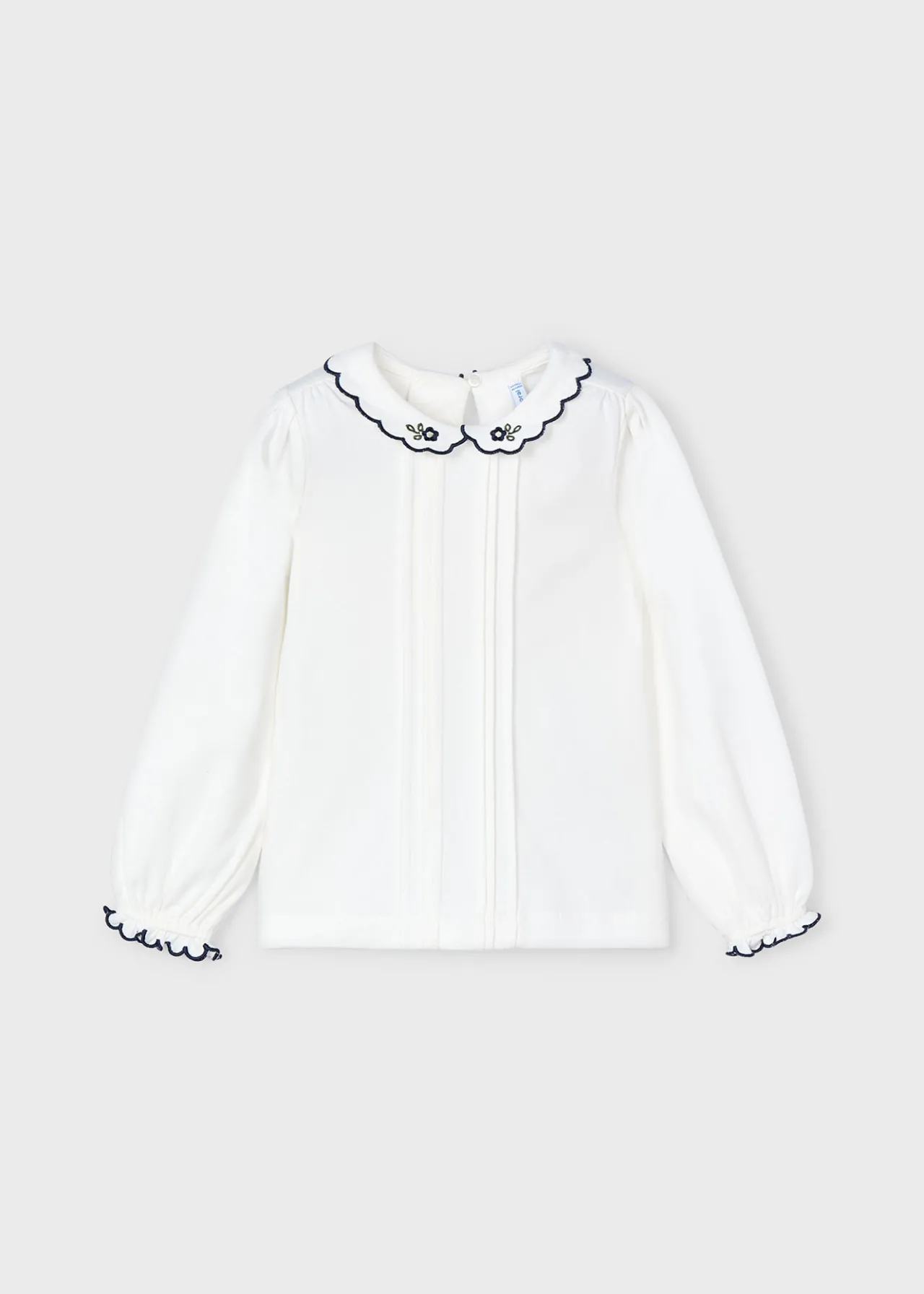 Mayoral Girl Embroidered Blouse