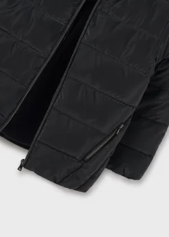 Mayoral Girl Faux Fur Hooded Coat