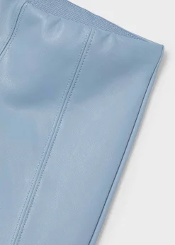 Mayoral Girl Faux Leather Leggings