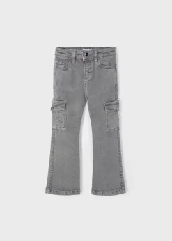 Mayoral Girl Flared Pants with Pockets