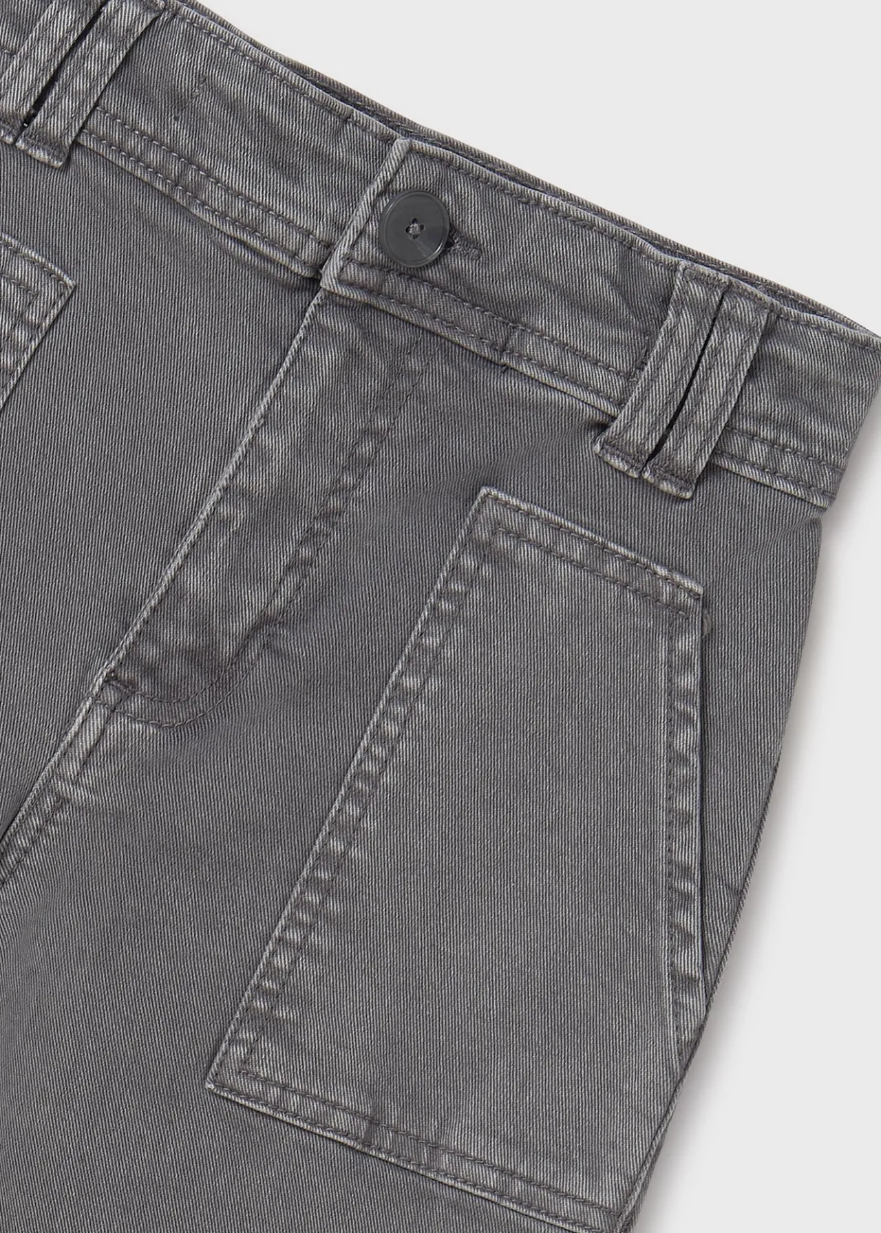 Mayoral Girl Flared Twill Pants