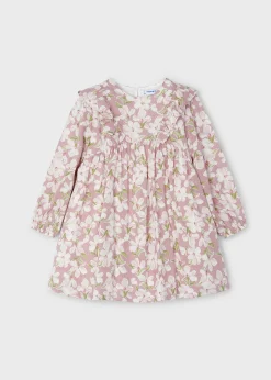 Mayoral Girl Floral Print Dress