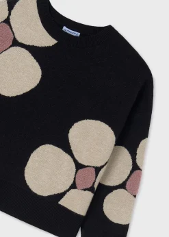Mayoral Girl Floral Sweater