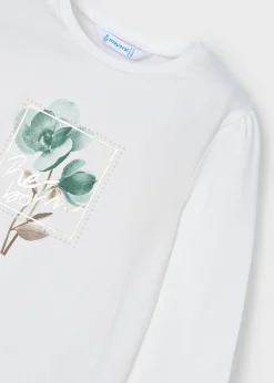 Mayoral Girl Floral T-Shirt
