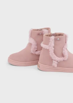 Mayoral Girl Fur Detail Boots