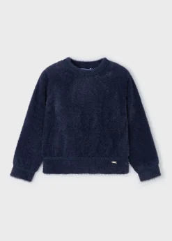 Mayoral Girl Fur Sweater