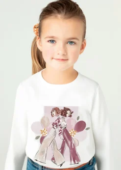 Mayoral Girl Graphic T-Shirt