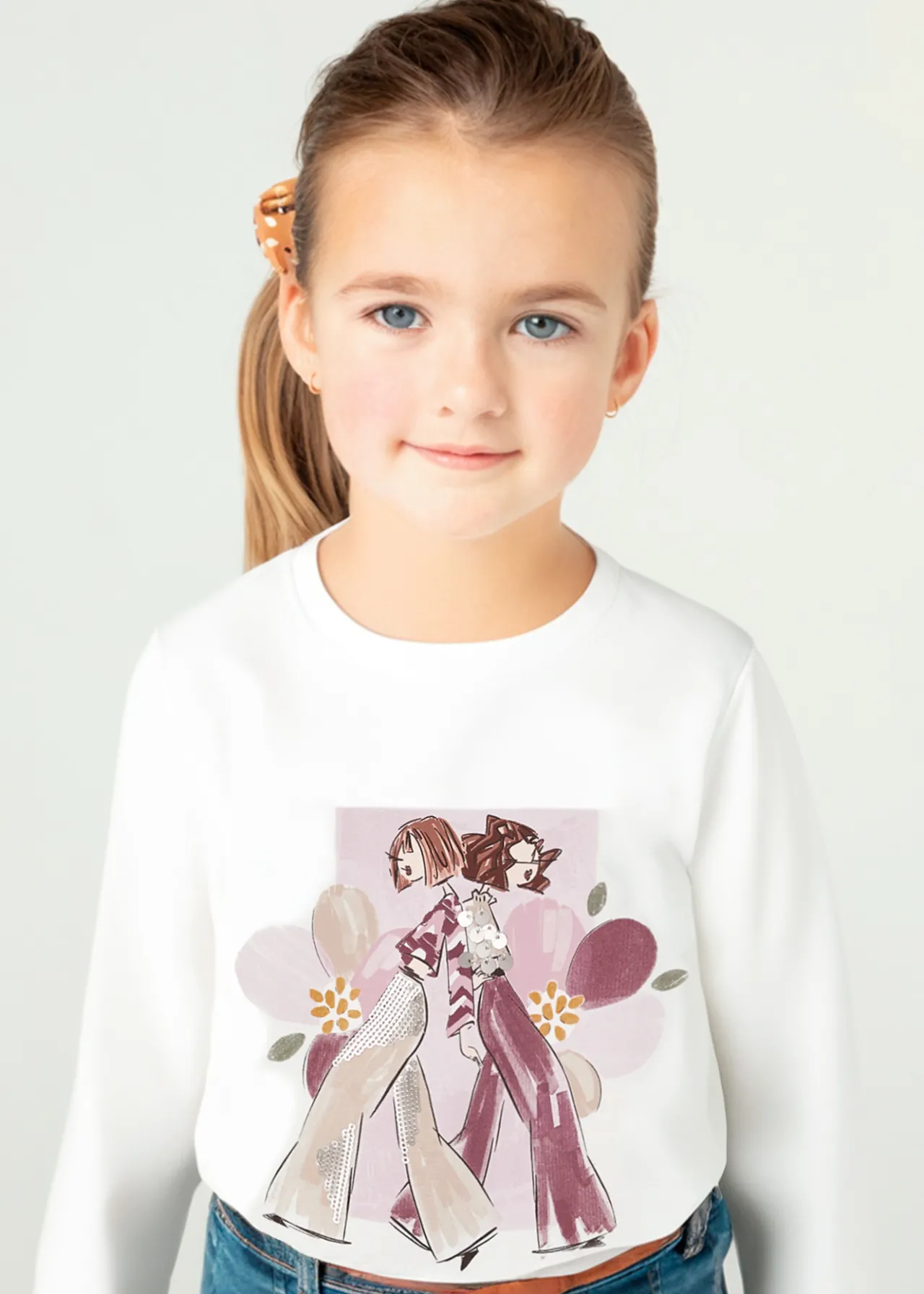 Mayoral Girl Graphic T-Shirt