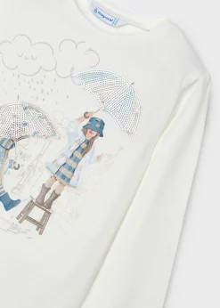 Mayoral Girl Graphic T-Shirt