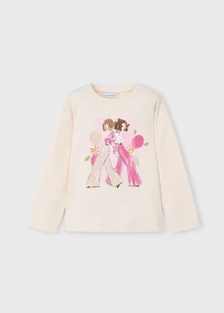 Mayoral Girl Graphic T-Shirt