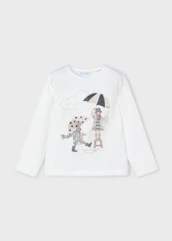 Mayoral Girl Graphic T-Shirt