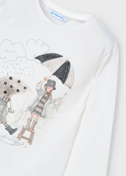 Mayoral Girl Graphic T-Shirt
