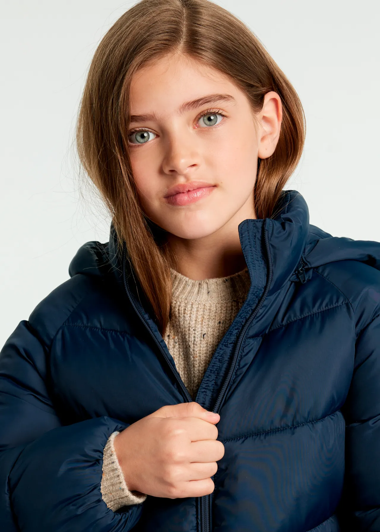 Mayoral Girl Hooded Coat