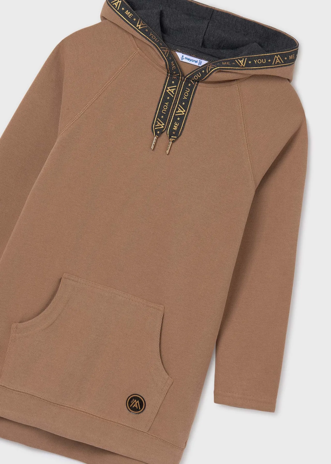 Mayoral Girl Hooded Sweatshirt Dress