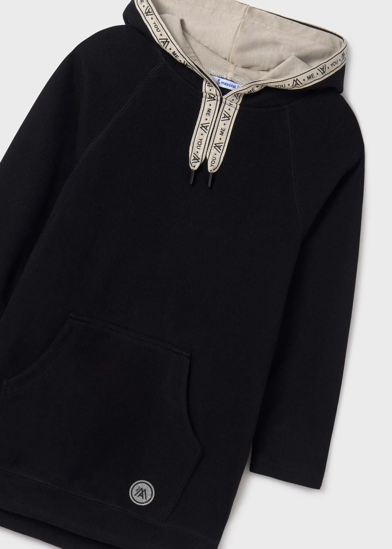 Mayoral Girl Hooded Sweatshirt Dress