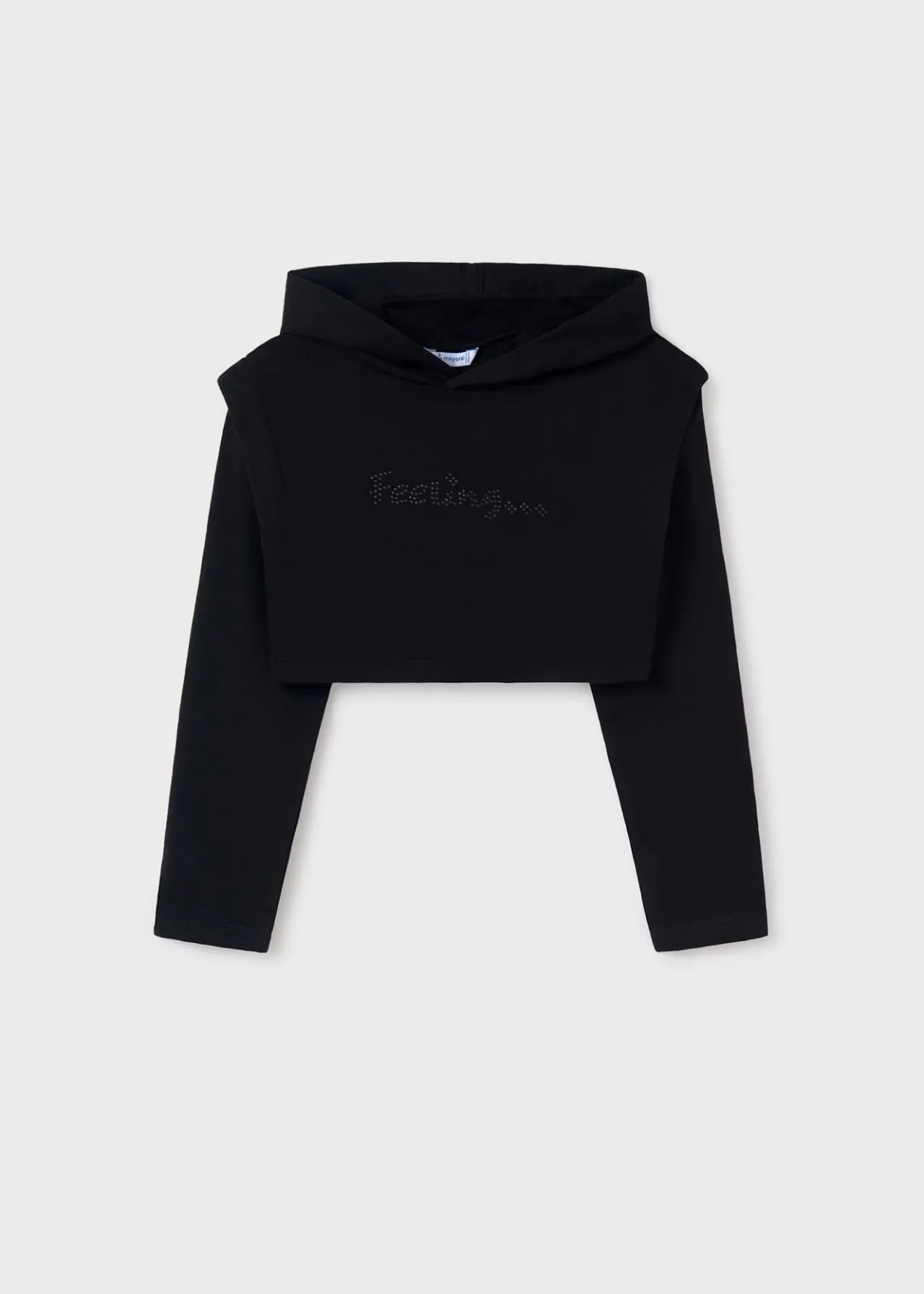 Mayoral Girl Hooded Sweatshirt Dress